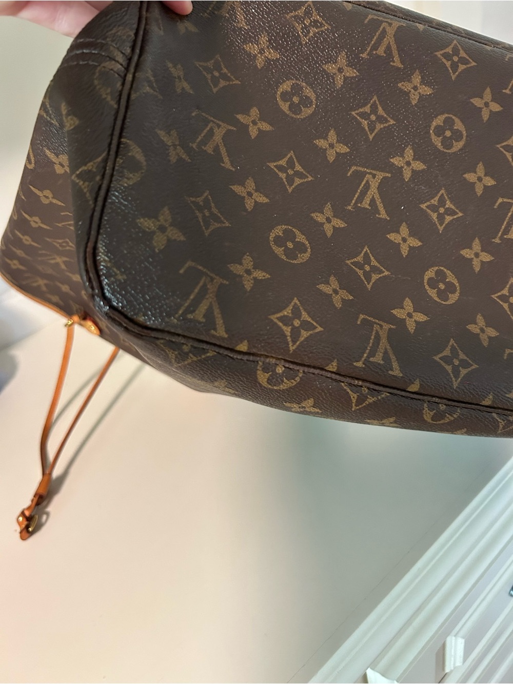 Louis Vuitton Neverfull Monogram GM bag & wristlet - Picture 6 of 15